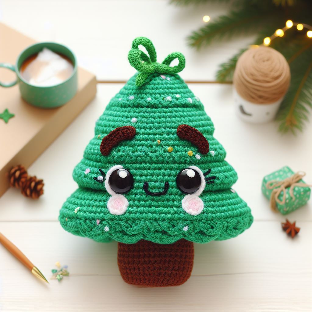 Ensemble de Sapins de Noël – Modèle de Crochet