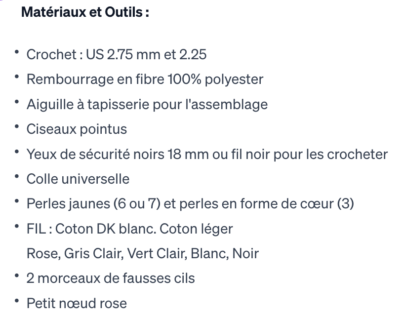 Peluche Cœur Floral - Modèle de crochet