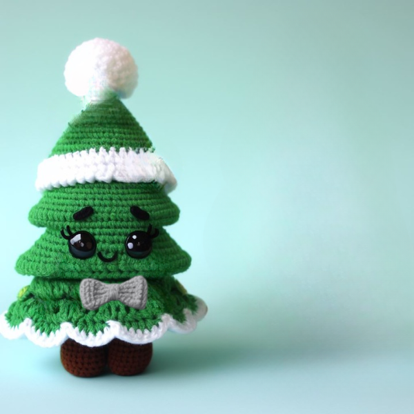 Sapin de Noël Famille - Modèle de Crochet