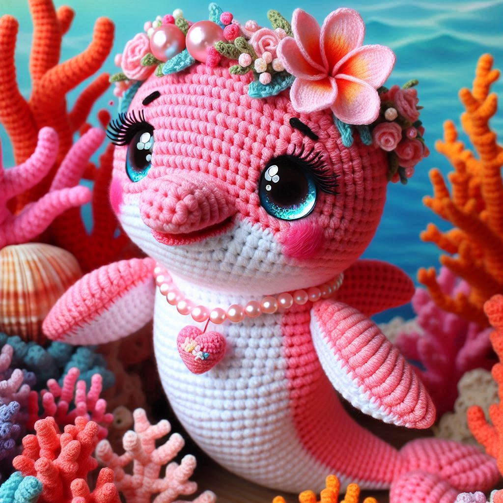 4 en 1 : Les quatre Dauphins de l’océan – Modèle de Crochet