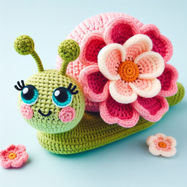 4 en 1 : Ensemble Délices du Jardin – Modèle de Crochet