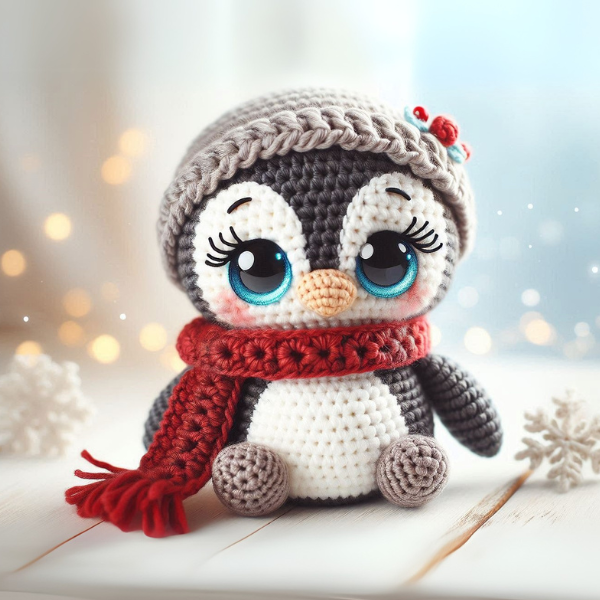 4 en 1: Ensemble Charme Hivernal – Modèle de Crochet