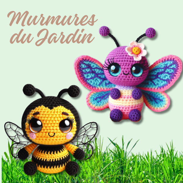 2 en 1 : Murmures du Jardin – Modèle de Crochet
