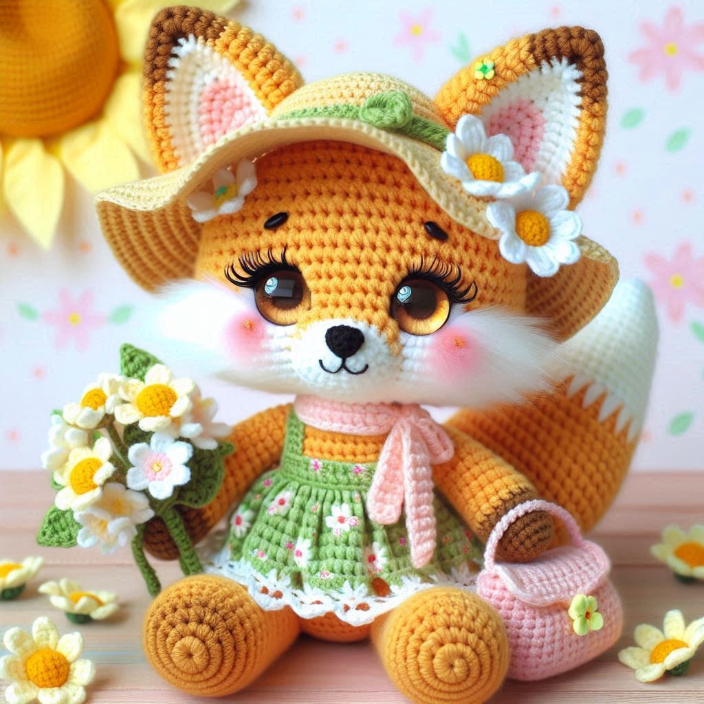 4 en 1 : Le Conte du Marché d'Été – Modèle de Crochet