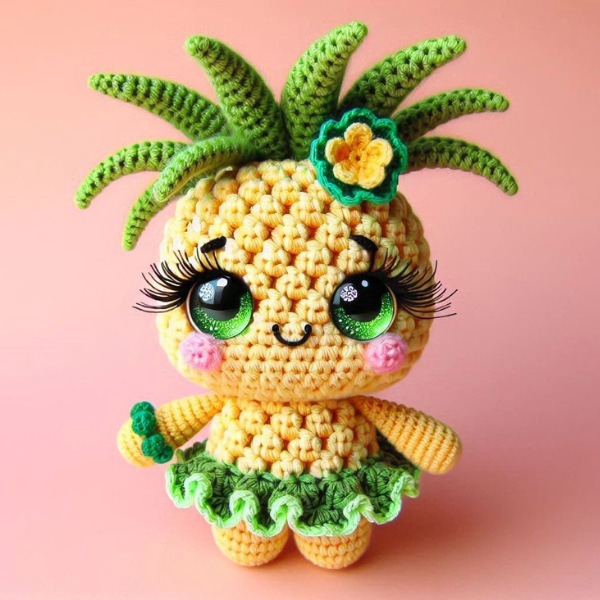 4 en 1 : Lot des Jolies Aloha – Modèle de Crochet