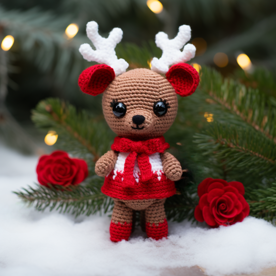 8 en 1 : Ensemble de Décorations de Noël – Modèle de Crochet