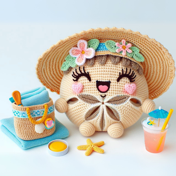 4 en 1: Merveilles du Bord de Mer – Modèle de Crochet