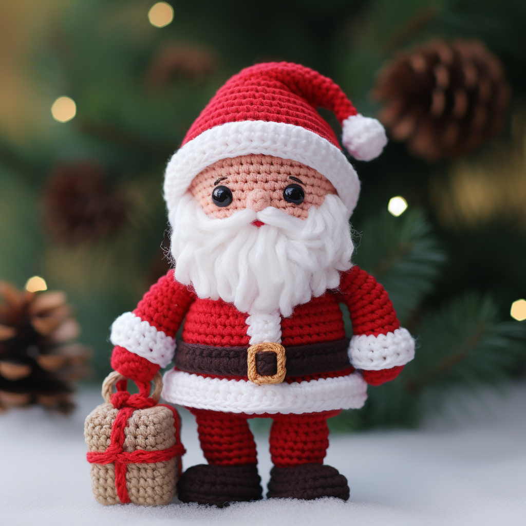 8 en 1 : Ensemble de Décorations de Noël – Modèle de Crochet