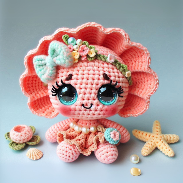 4 en 1: Merveilles du Bord de Mer – Modèle de Crochet