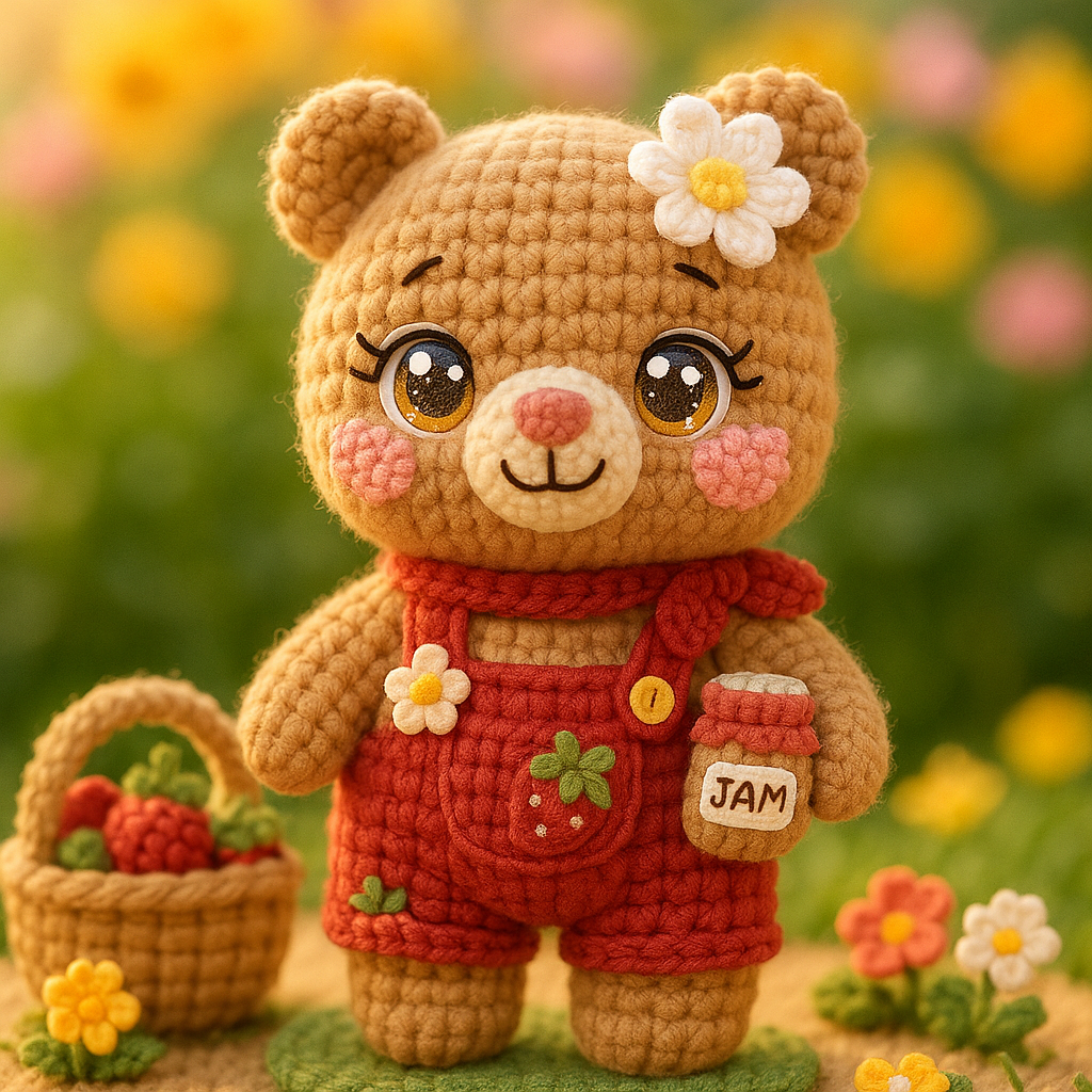 4 en 1 : Le Conte du Marché d'Été – Modèle de Crochet