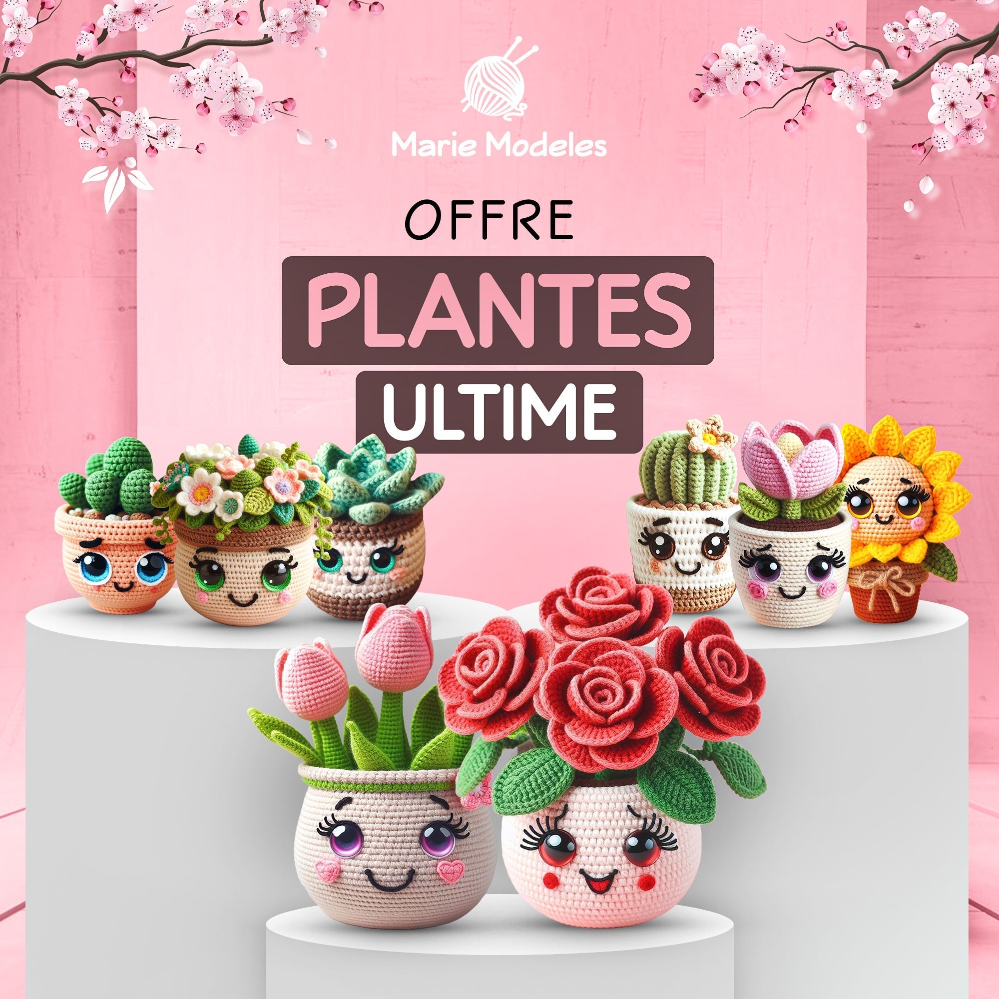 8 en 1: Offre Plantes Ultime  – Modèle de crochet