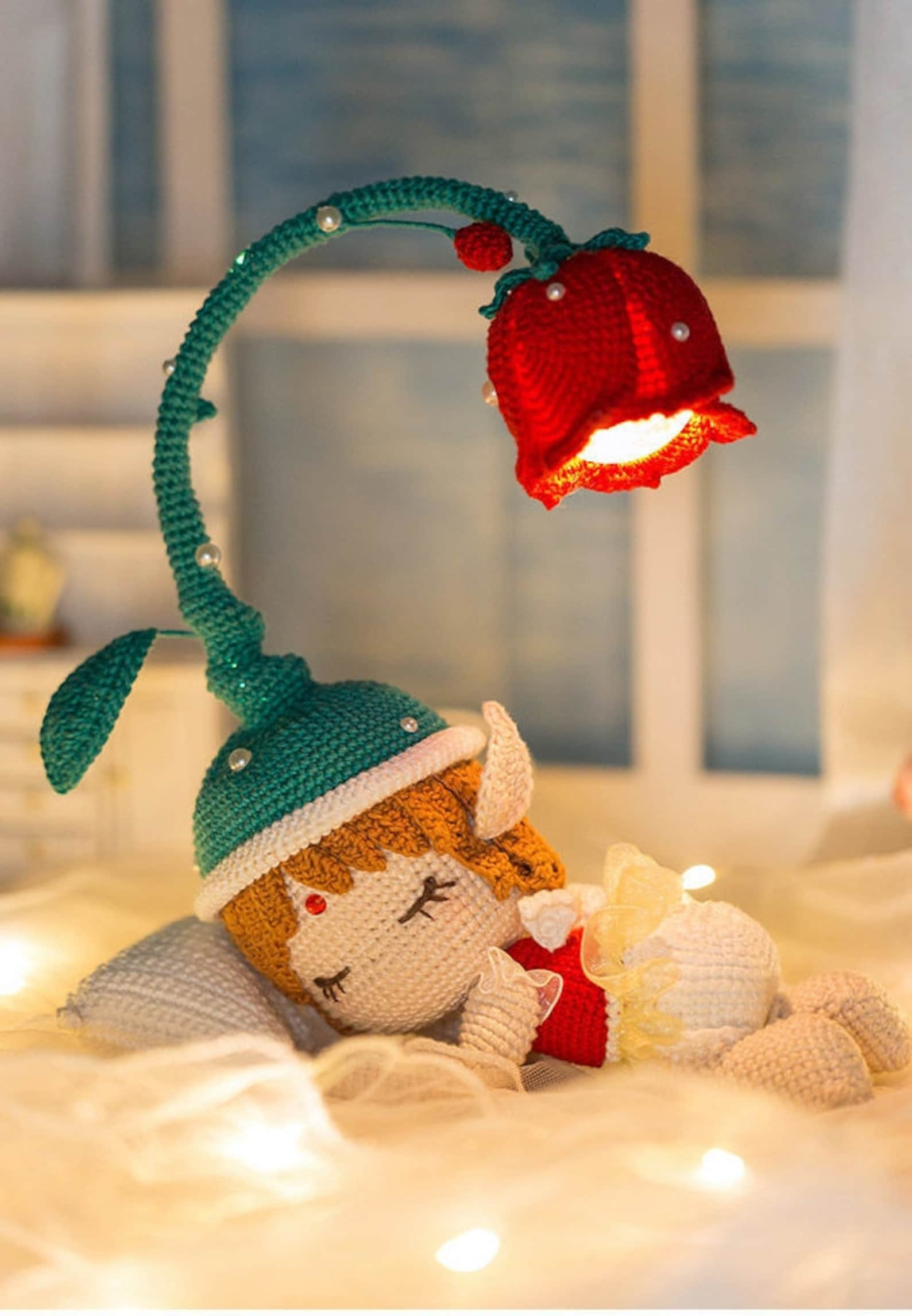 Veilleuse Lutin de Noël – Modèle de Crochet